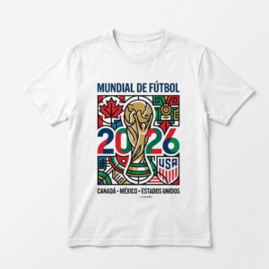 Polera Estampado Temático del Mundial